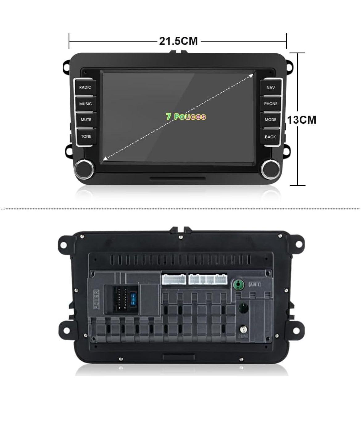 Autoradio Android - CarPlay pour VW Seat Skoda