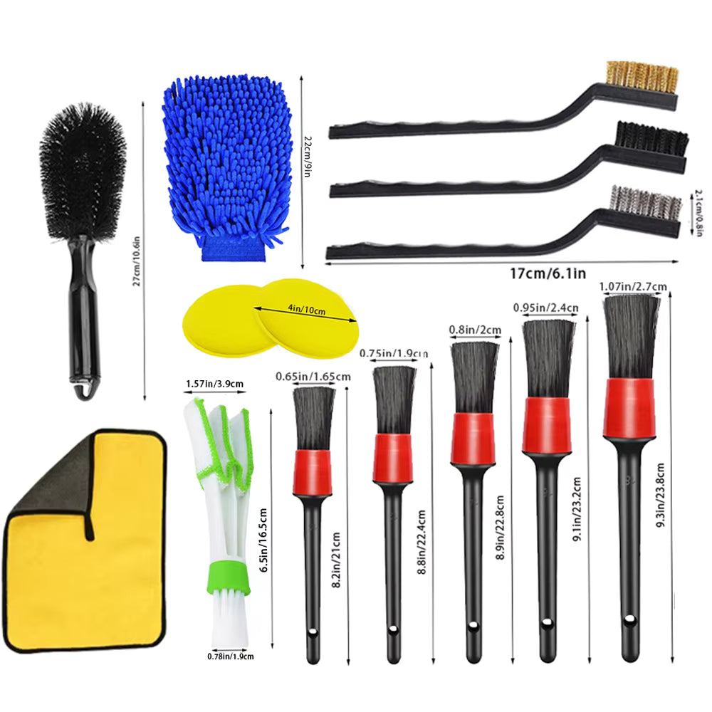 Kit de nettoyage automobile pour l'entretien
