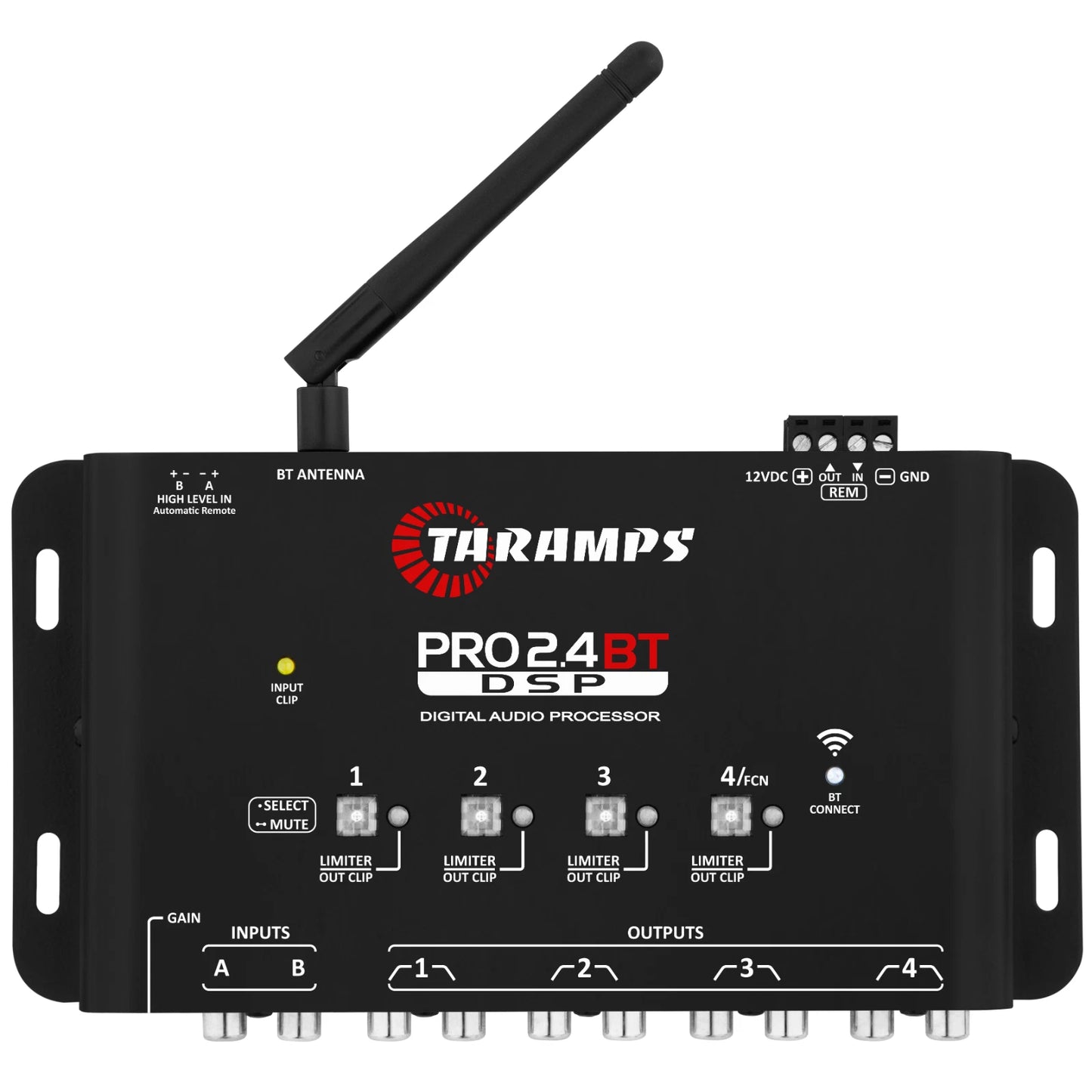 Taramps Pro 2.4 BT DSP – Processeur Audio Numérique Bluetooth