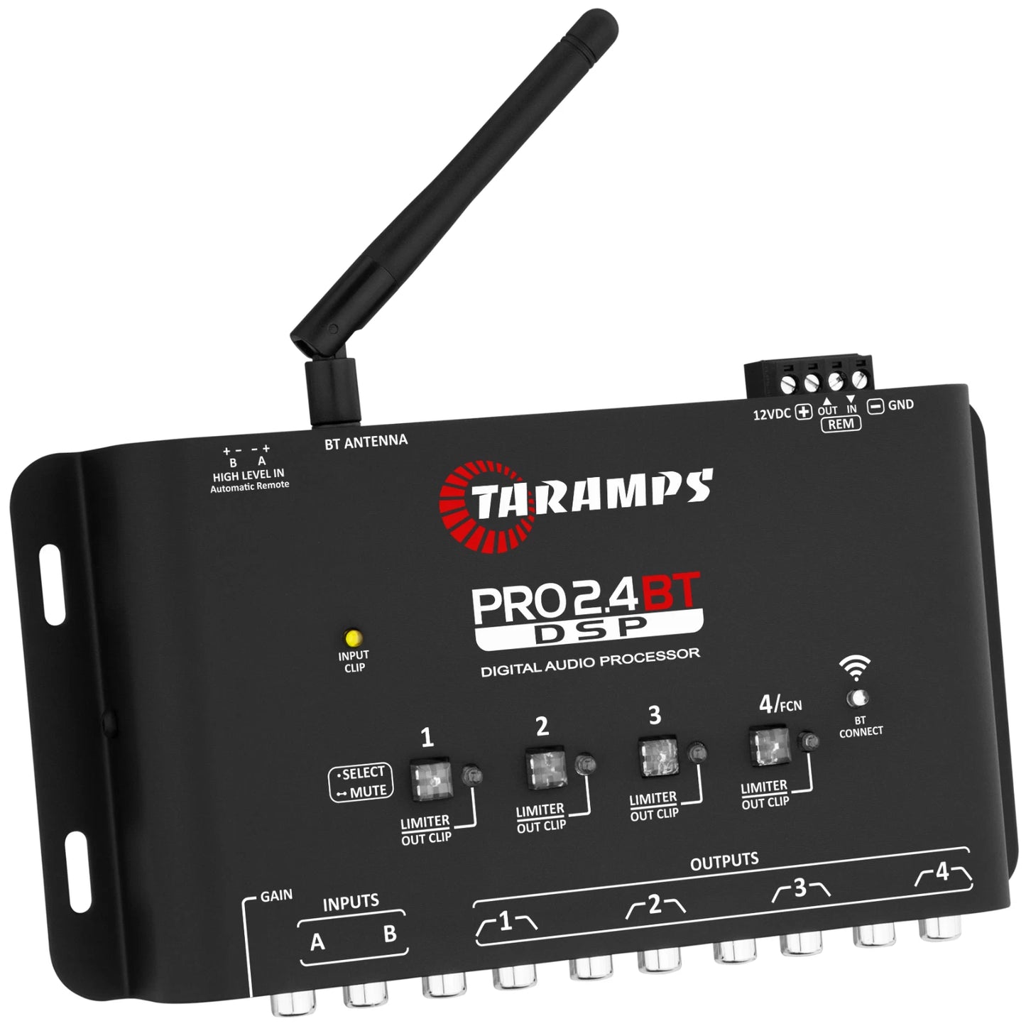Taramps Pro 2.4 BT DSP – Processeur Audio Numérique Bluetooth