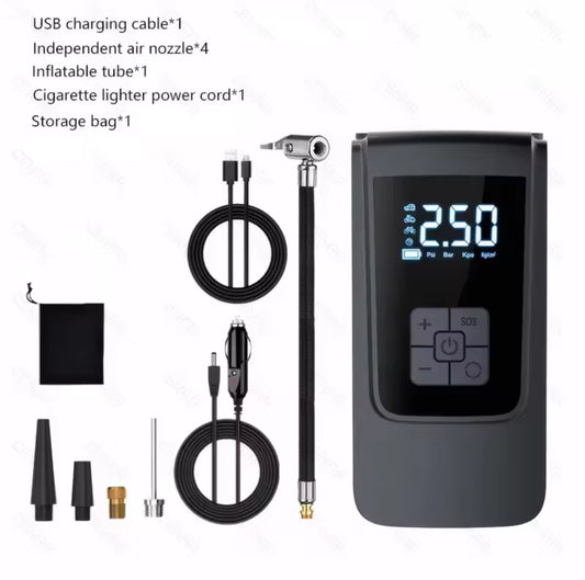 Compresseur d'air électrique portable sans fil